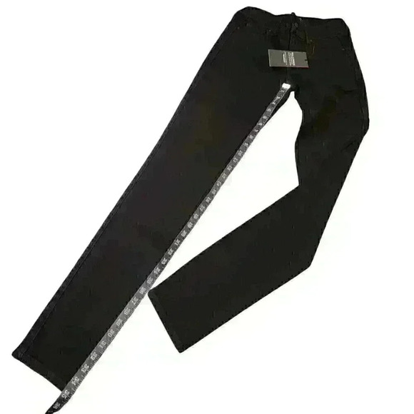 Women's Alloy Apparel Powerstretch Denim Tall Dark Wash Mid-Rise Jeans - Picture 4 of 9